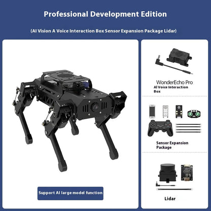 Hiwonder PuppyPi ROS quadruped robot dog, bionics, intelligent programming, AI visual recognition Ai-TechWorld 