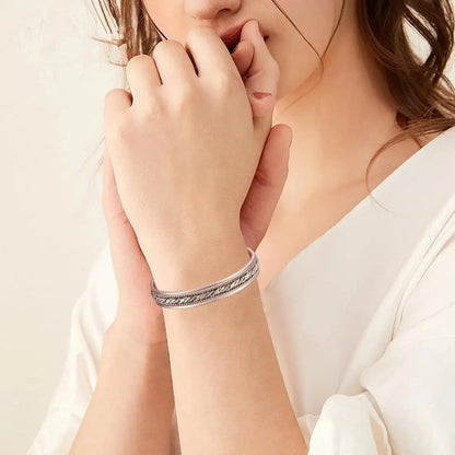 ARADOO Copper Bracelets for Women 99% Pure Copper Handwoven Bracelet Cuff Bangle Ai-TechWorld 