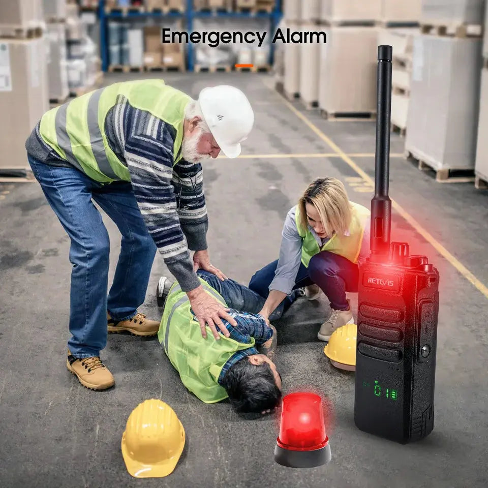 Retevis RT86 10W Walkie Talkie Professional Two Way Radio Long Range Walkie Talkie UHF Communication radio for Outdoor Business Ai-TechWorld 