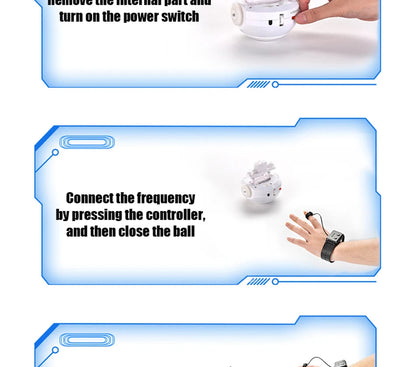 RC Robot 2.4G Radio Remote Control With Sound Watch Gesture Induction Sensor Intelligent Robot Car Model Kid Electronic Toy Gift Ai-TechWorld 