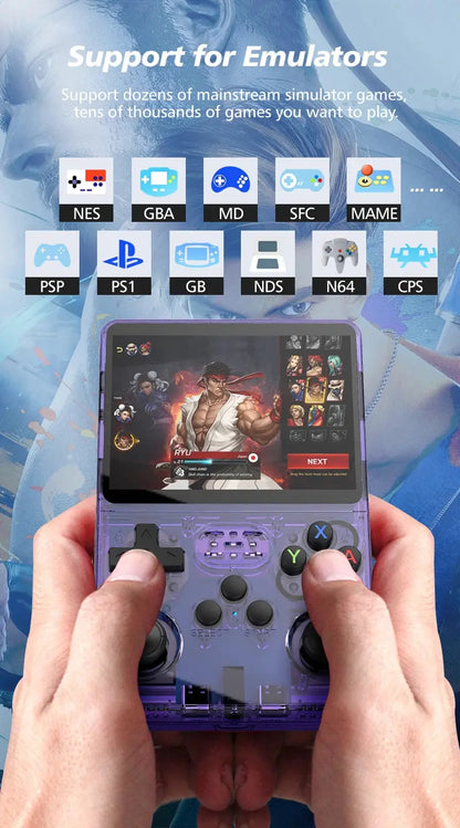 128GB Retro Video Game Console 3.5 Inch with 15000+ Games  for Kids Ai-TechWorld 