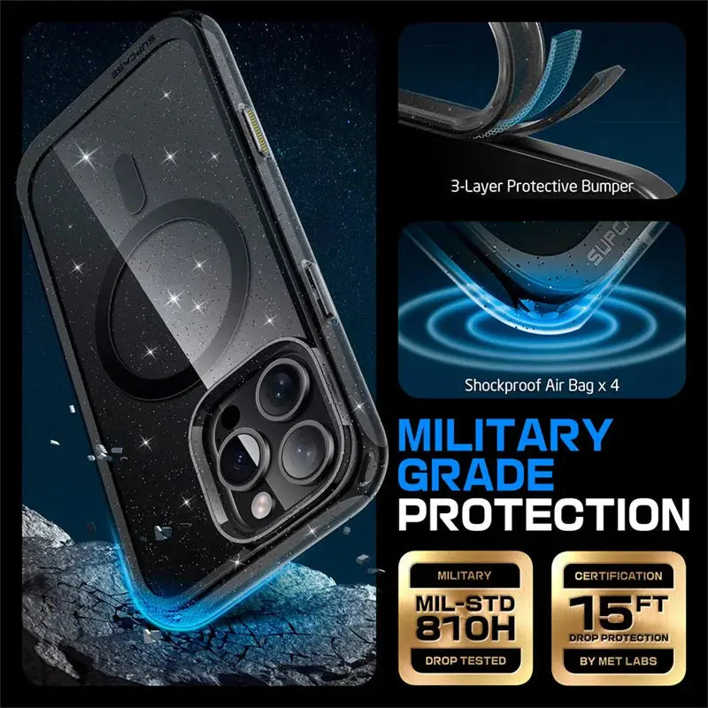 SUPCASE For iPhone 16 Pro Max Case with Camera Control Capture Button UB Mag Slim Shockproof Magnetic MagSafe Phone Case Cover Ai-TechWorld 