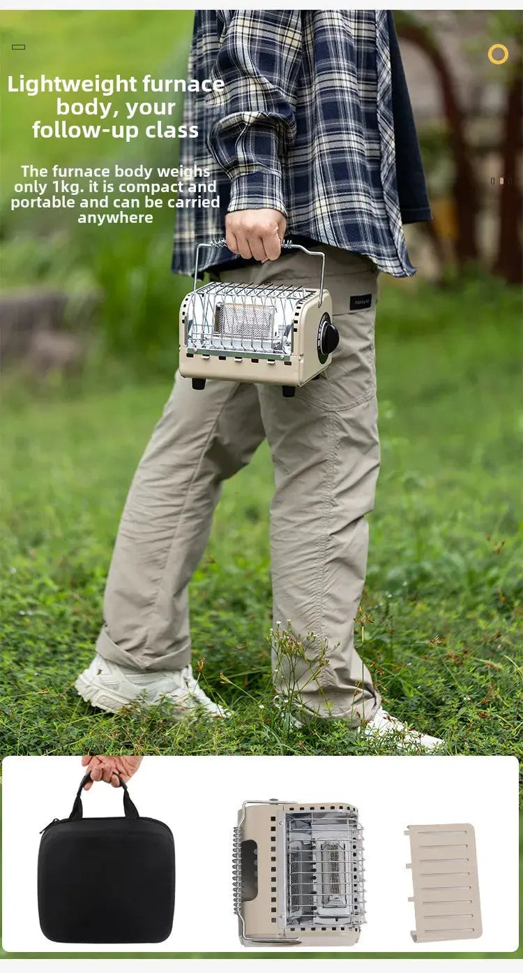 Outdoor Mini Heating Stove Camping Gas Stove Fishing Camping Heater Outdoor Portable Car 2024 Winter Camping Outdoor Supplies Ai-TechWorld 