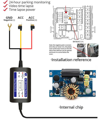 Dash Cam 4K UHD Built-In Wi-Fi Support GPS Ai-TechWorld 