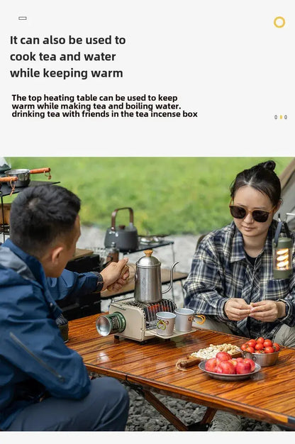 Outdoor Mini Heating Stove Camping Gas Stove Fishing Camping Heater Outdoor Portable Car 2024 Winter Camping Outdoor Supplies Ai-TechWorld 