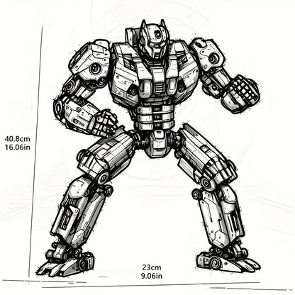 New mecha robot model, building blocks, assembly toys, boys' collection gifts Ai-TechWorld   ai-techworld
