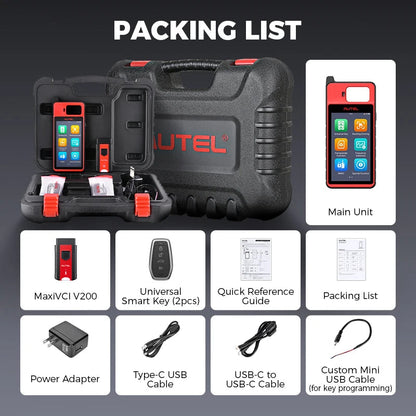 Autel MaxiIM KM100E Key Fob Programmer Immobilizer Tool Key Creation IMMO Learning Chip Read Write Cloning Frequency Detection Ai-TechWorld 
