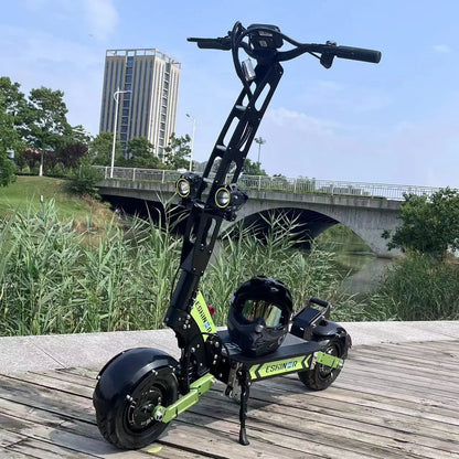 Best Selling 80MPH 90MPH Fast Electric Scooter 72V 15000W QS Racing Motor Votol 180A Controller F8 E Scooters with Damper Ai-TechWorld 
