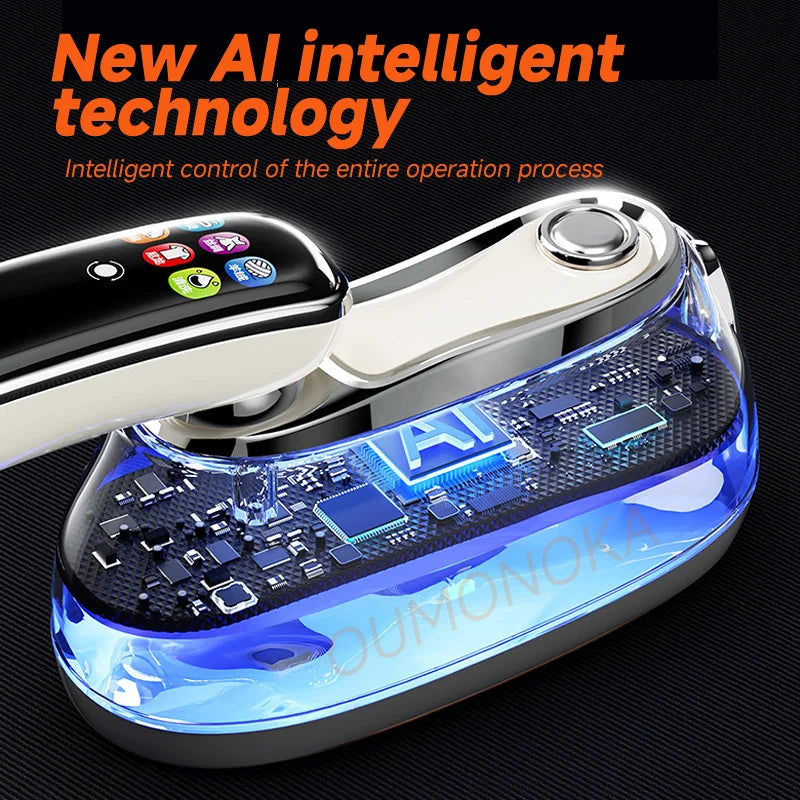 AI Control Handheld Garment Steamer Home Electric Steam Cleaner Portable Foldable Mite Removal Travel Flat Ironing Machine Ai-TechWorld   ai-techworld