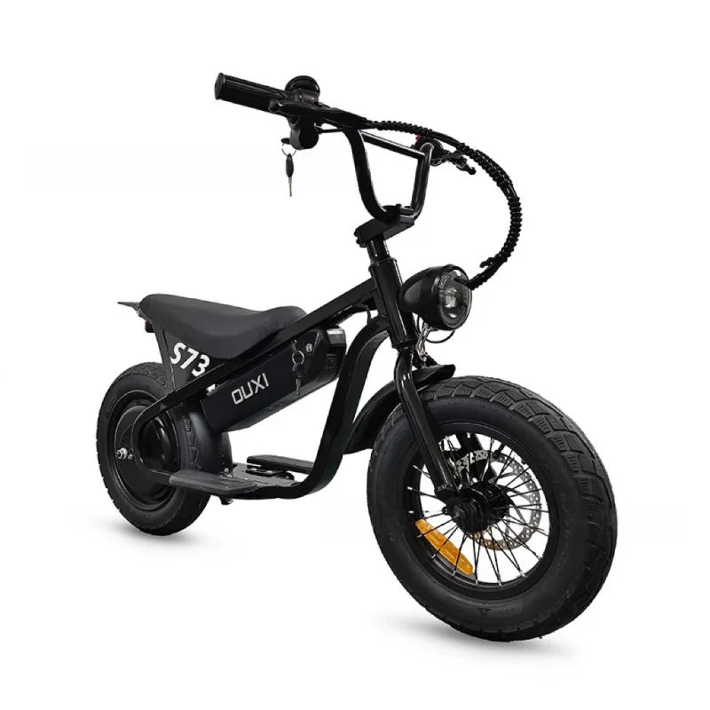 Children's electric pedal bicycle, 350W 36V brushless motor + 10.4ah energy-saving battery, trendy motorcycle for teenagers Ai-TechWorld 
