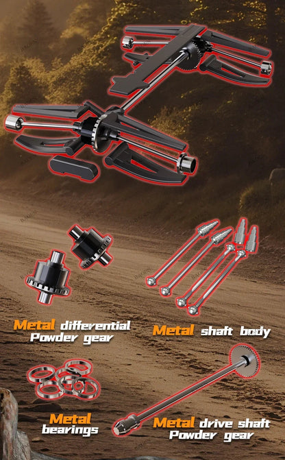 SCY9522PRO 85KM/H High Speed RC Car Brushless 4WD Off-Road Drift Remote Control Car 1:16 Professional Racing Cars SCY9522 50KM/H Ai-TechWorld 