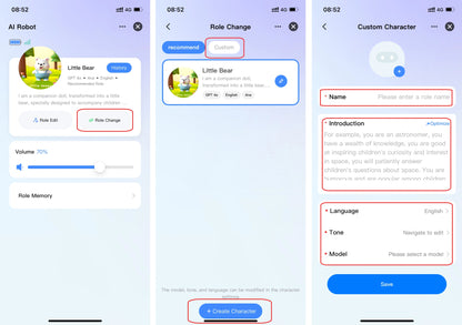 Tuya Smart AI Robot WiFi Early Education Toys for Children Speech Recognition & Voice Interactive Educational Learning Machine Ai-TechWorld 
