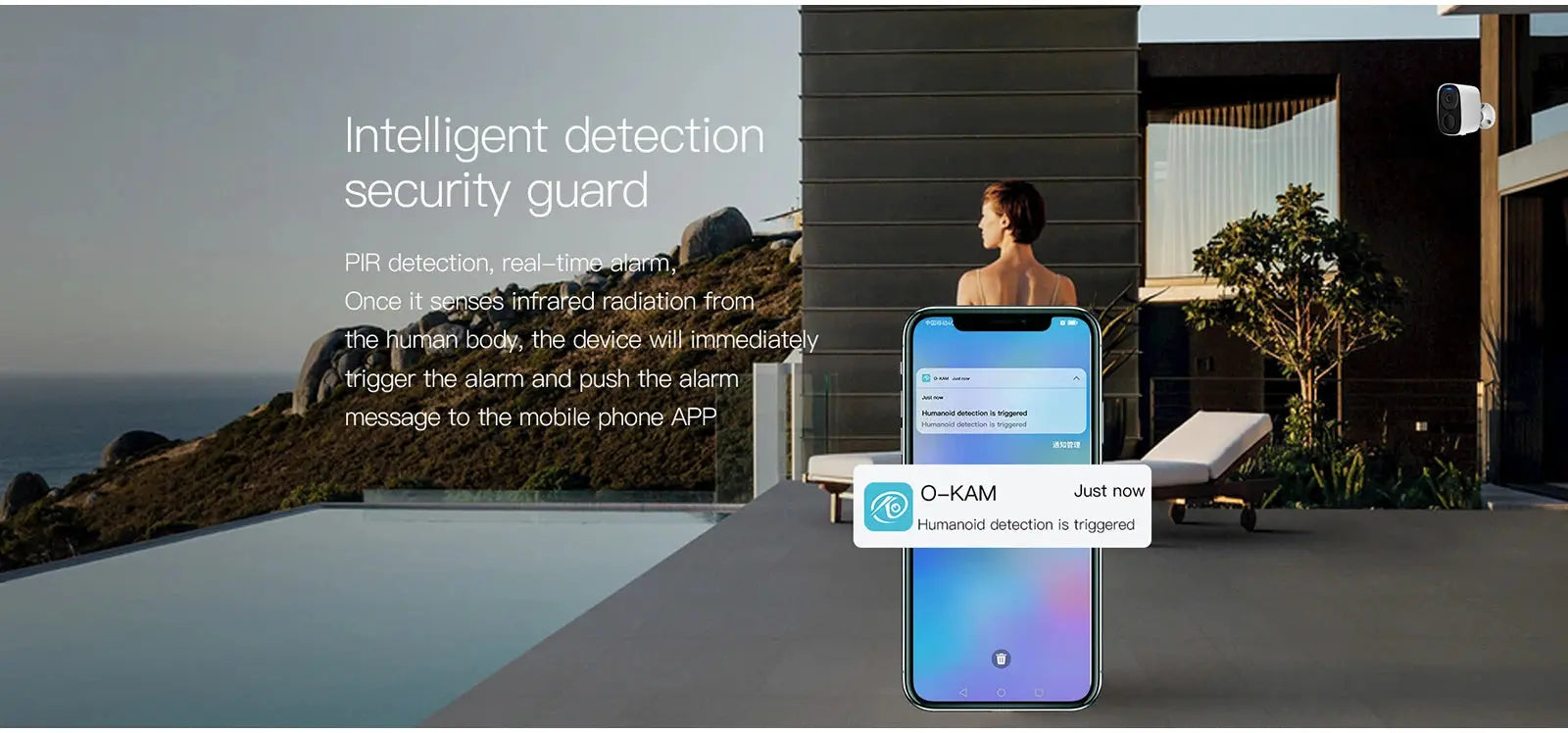 WIFI Survalance Camera 3MP Security Protection Outdoor IP Camera Smart Home Night Vision Video Recorder Battery Powered Ai-TechWorld 