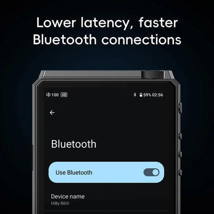 HiBy R6III 2025 / R6 Gen 3 Android 12 Music Player MP3 USB DAC HIFI WiFi Bluetooth 5.0 CS43198 *4 MQA16x DSD512 PCM768 4500mAh Ai-TechWorld 