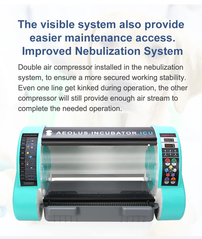 Professional Auto Adjustable Clinic Care  Hyperbaric Oxygen Chamber Animal Health Incubator with CE Ai-TechWorld 