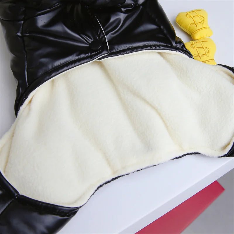Thicken Warm Dog Jumpsuit Winter Pet Dogs Clothes for Chihuahua Coat Waterproof Hoodie Puppy Overalls Poodle Jacket Pet Apparel Ai-TechWorld 