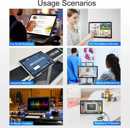 UPERFECT 15.6 Portable Monitors 1080P Touch screen Gaming displays 60Hz IPS monitors For PS5/4/3 Switch Laptop PC Mac Xbox Ai-TechWorld 