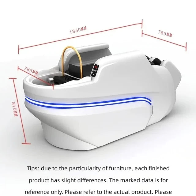 Professional Shampoo Chair Wash Hair Salon Head Spa Bed Shampoo Chair Stylist Luxury Electronic Massage Full Cadeiras Furniture Ai-TechWorld 