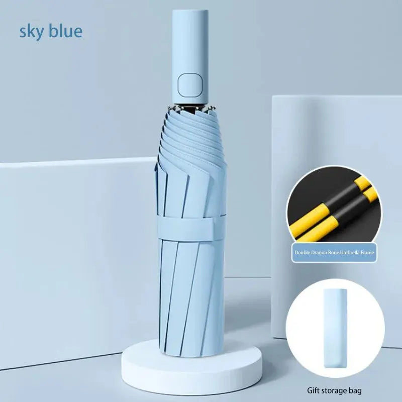 Xiaomi MIJIA 24 Bone Folding Umbrella Fully Automatic Double Bone SPF 50 UV Protection Rain Resistance Wind Resitance Umbrella Ai-TechWorld 