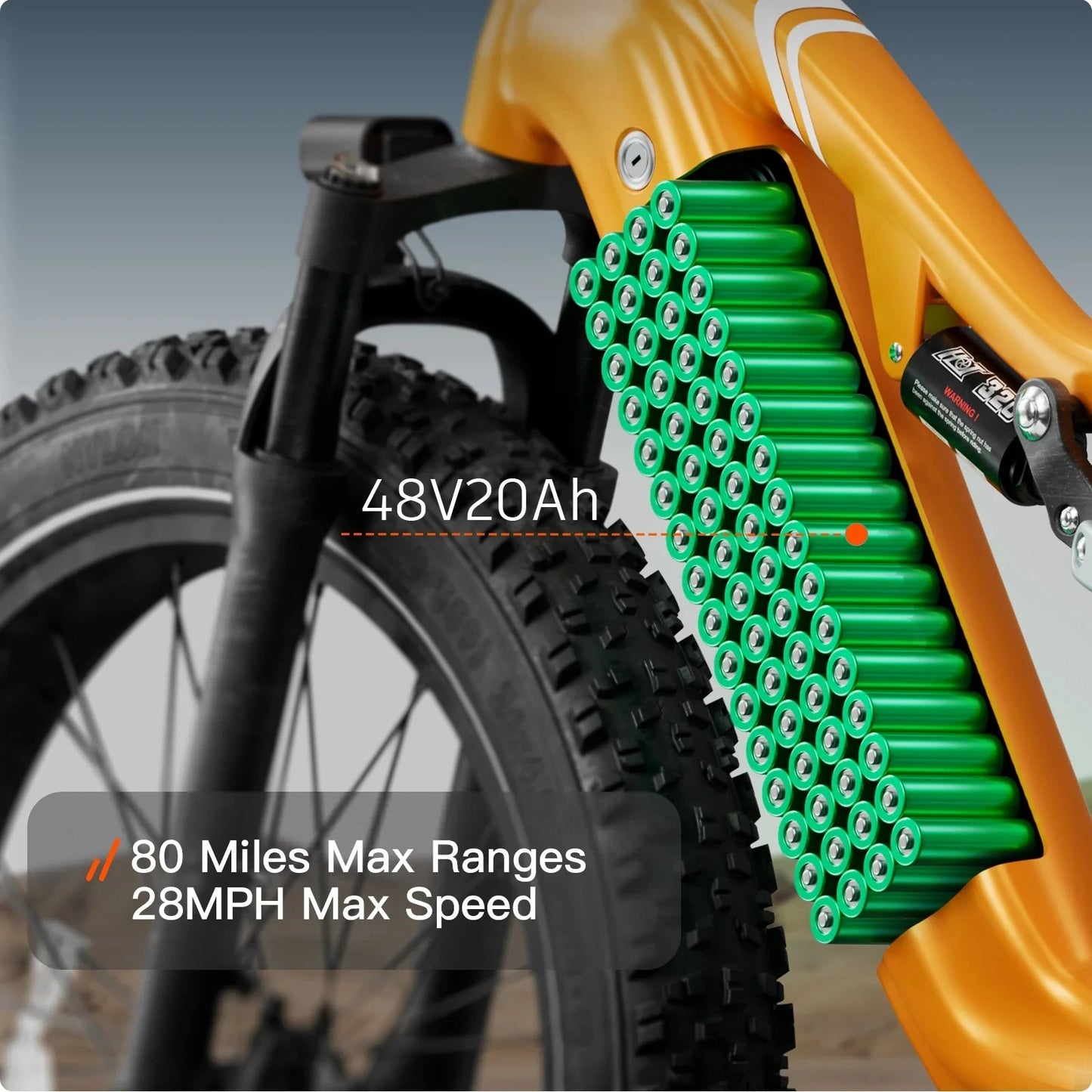 PUCKIPUPPY Labrador pro Electric Bike 1350W Peak 48V 20AH Battery Ebike 26" Fat Tire Electric Mountain Bike 2-Year Warranty Ai-TechWorld 