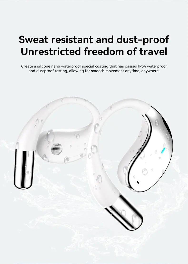 MZYMI Q39 AI Translation Wireless Earphone TWS Ear Hook Sport Running Bluetooth Headset ENC Noise Cancelling Headphone With Mic Ai-TechWorld 