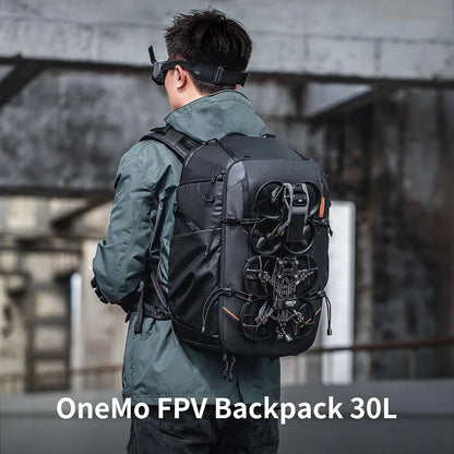 PGYTECH 30L OneMo Drone-Backpack for DJI FPV, Professional Waterproof Backpack Travel Bag for FPV Racing Quadcopter/FPV goggles Ai-TechWorld 