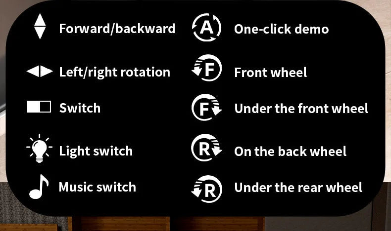 2025 NEW DWI Eight Wheeled Stunt Dog 2.4G Remote Control Intelligent Swing Arm Drift Robot Dog Climbing Car Children's Gift Toy Ai-TechWorld 