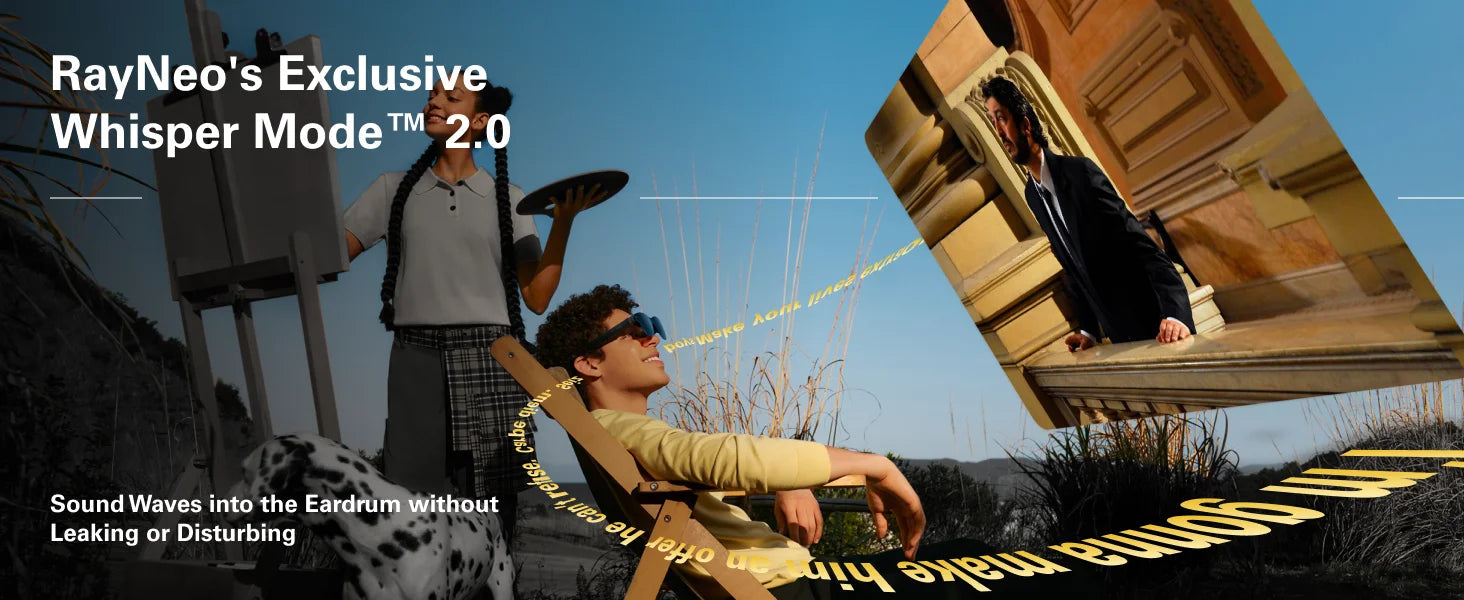 RayNeo Air 3S Pro smart AR glasses, 135-inch HD viewing, 1200Nits brightness, 3D surround sound Ai-TechWorld 