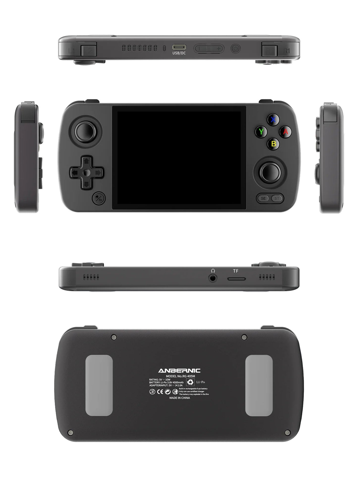 ANBERNIC RG405M Metal Handheld Game Console Android 12 System Unisoc Tiger T618 4 Inch IPS Screen Game Player Support OTA Update Ai-TechWorld 