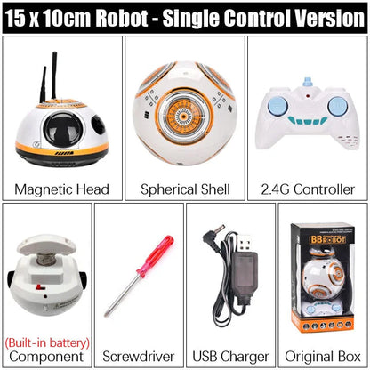 RC Robot 2.4G Radio Remote Control With Sound Watch Gesture Induction Sensor Intelligent Robot Car Model Kid Electronic Toy Gift Ai-TechWorld 