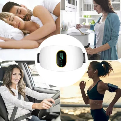 Rechargeable Waist Slimming Belt Fitness Massager Weight Loss Body Shaping Constipation Relief Instrument Ai-TechWorld 