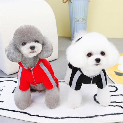 Thicken Warm Dog Jumpsuit Winter Pet Dogs Clothes for Chihuahua Coat Waterproof Hoodie Puppy Overalls Poodle Jacket Pet Apparel Ai-TechWorld 