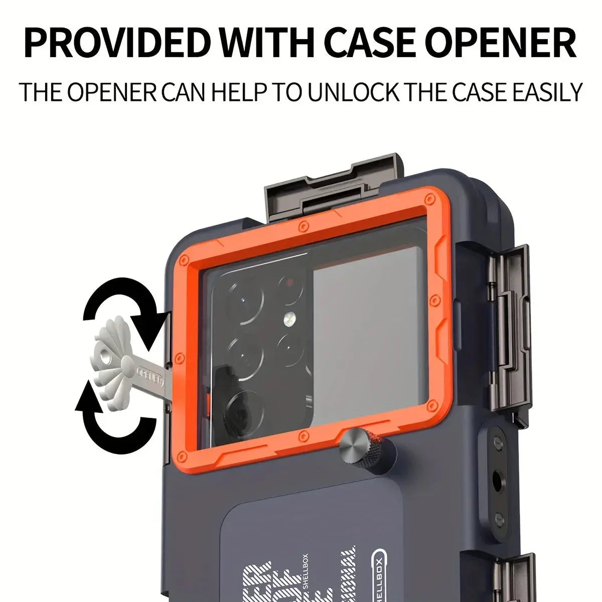 Waterproof Phone Case Holsters & 15m Diving 50ft Swimming Premium Protective Housing Ai-TechWorld 