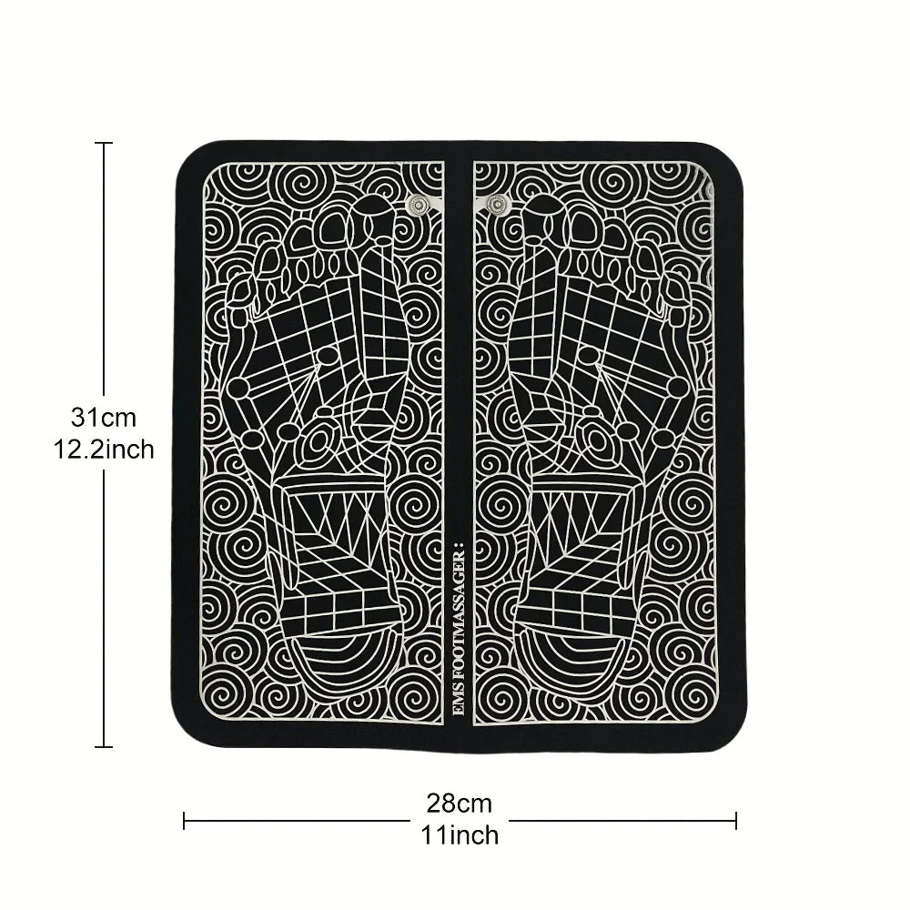 Electric Foot Massager Pad Muscle Massage Relaxation Trainer For Massage Fitness Outdoor Sport Home Family Relax Ai-TechWorld 