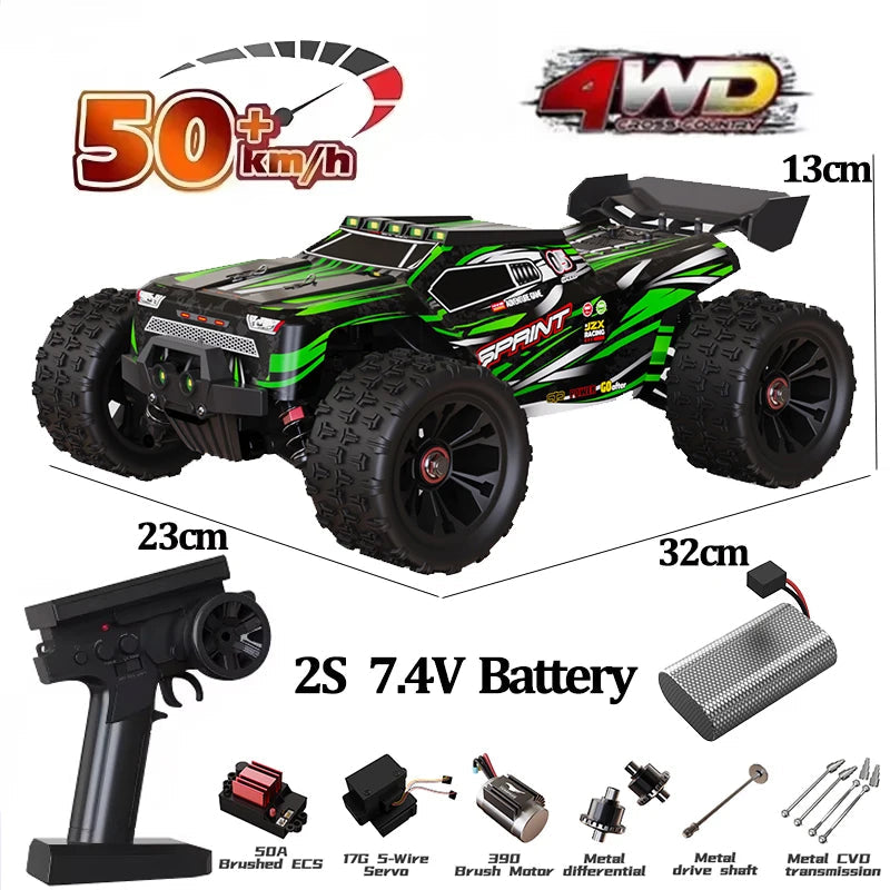 9522PRO 85KM/H High-speed RC Car Brushless Four-wheel Drive Off-road Drift 1:16 Professional Racing Car 9522 50KM/H Boy's Toy Ai-TechWorld 