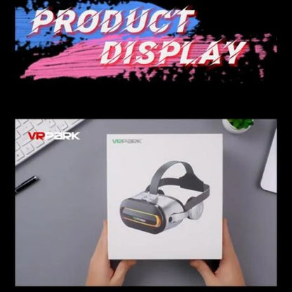 Original J60 4K Wireless Virtual Reality VR Glasses Stereo 3D Videos Google Cardboard Box Headset Helmet for Smartphone Max 6.7" Ai-TechWorld 