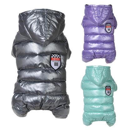 Waterproof Dog Clothes Pet Dog Jacket Coat For Small Medium Dog Winter Windproof Puppy Hooded Clothing Chihuahua Pug Jumpsuit Ai-TechWorld 