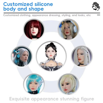 Bionic Humanoid Robot, Real Robot, Beauty Robot, Emotional Exchange and Life Interaction, Welcome Reception Robot Ai-TechWorld 