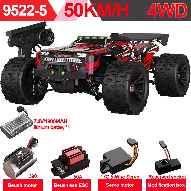 SCY9522PRO 85KM/H High Speed RC Car Brushless 4WD Off-Road Drift Remote Control Car 1:16 Professional Racing Cars SCY9522 50KM/H Ai-TechWorld 