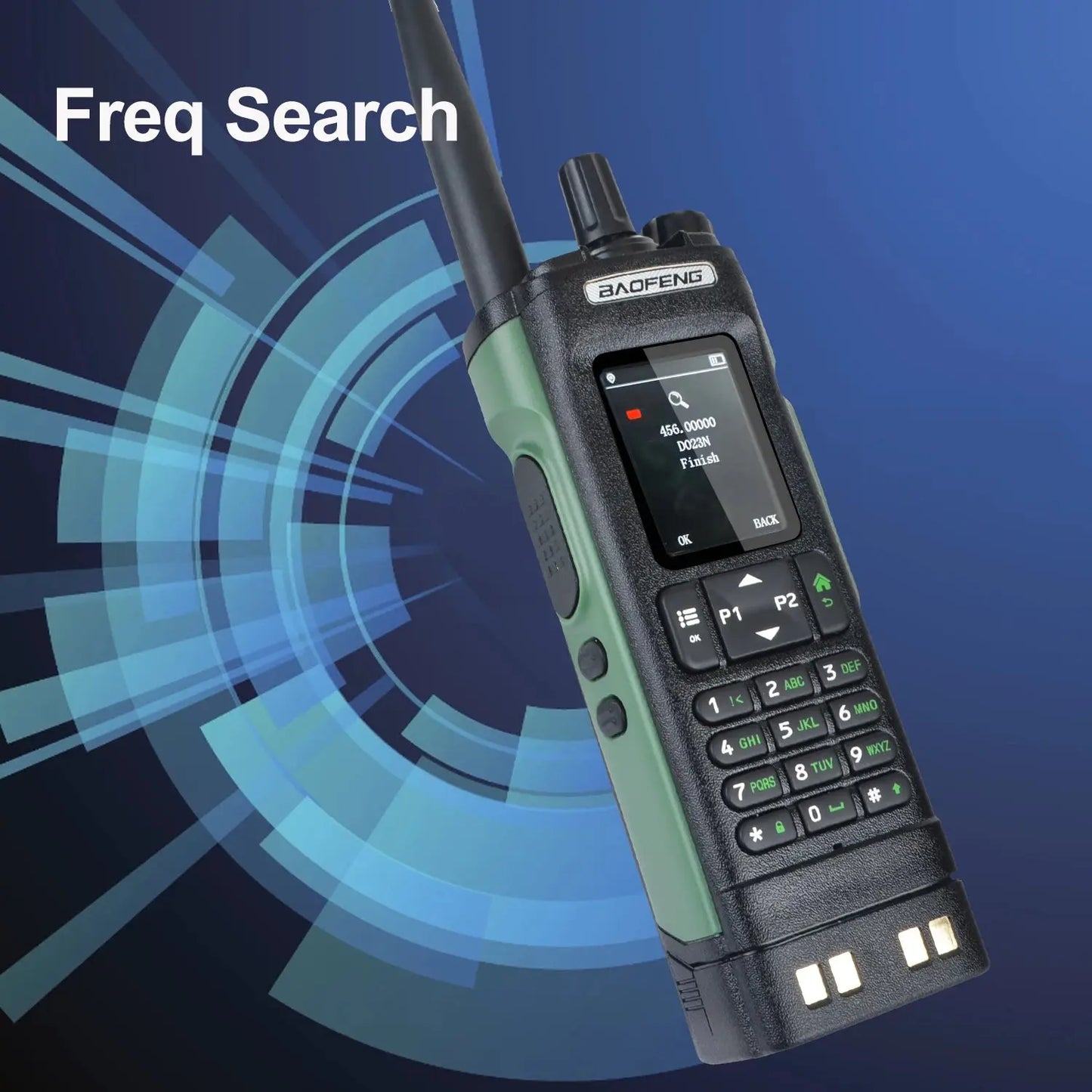 Baofeng DM-32 GPS APRS AES256 Encryption DMR Digital Analog UHF VHF Dual Band 8W Air Band FM Walkie Talkie DM-32UV Ai-TechWorld 