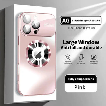 New Titanium Metallic Luxury Matte Case: iPhone Magsafe Ai-TechWorld 