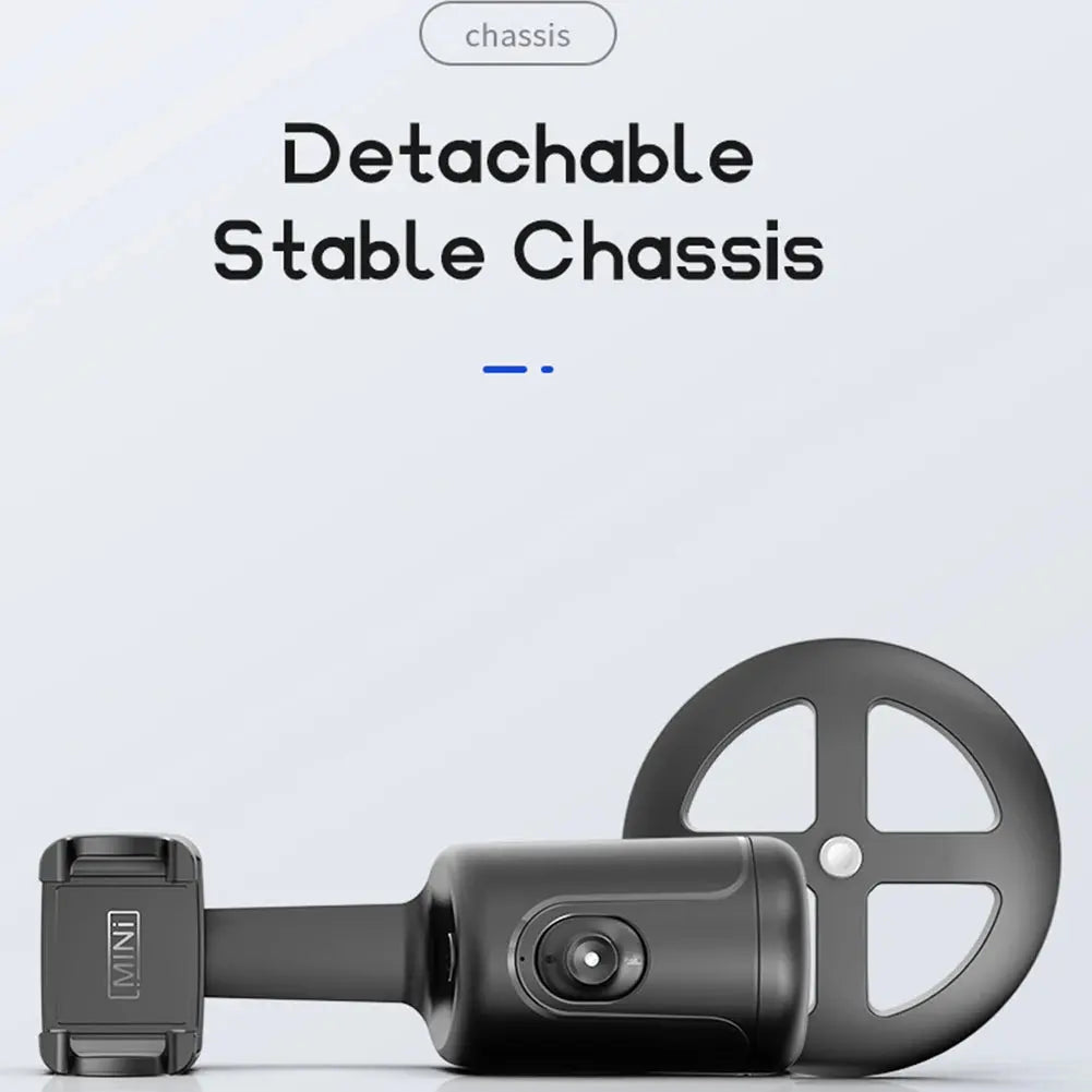 360-degree Follow-up Gimbal Stabilizer Smart Ai Face Recognition Mobile Phone Selfie Stick Tracking Gimbal Ai-TechWorld 