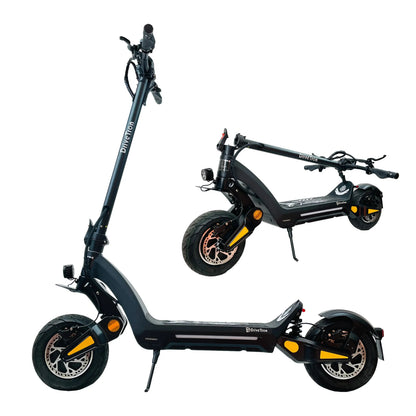 Drive Tron DT06 Adult Electric Scooter, 1200W*2 Motor,60v 23.4Ah Battery ,Folding E-Scooter, E-Mountain Scooter Ai-TechWorld 
