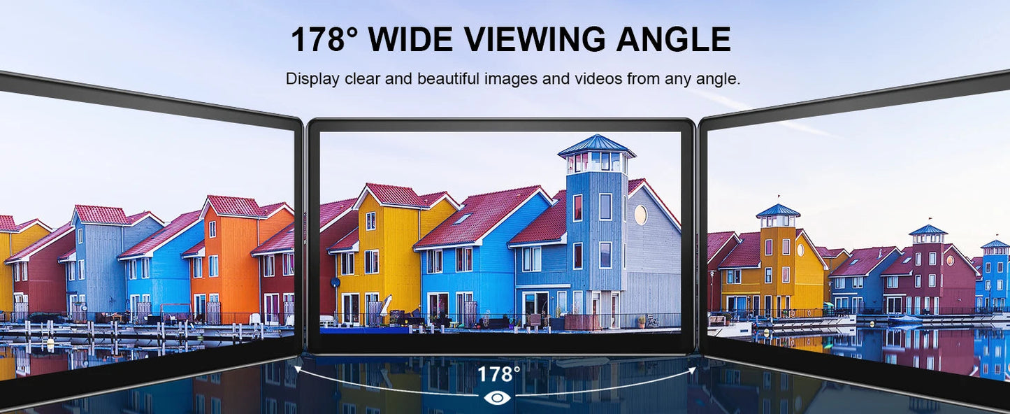 UPERFECT 15.6 Portable Monitors 1080P Touch screen Gaming displays 60Hz IPS monitors For PS5/4/3 Switch Laptop PC Mac Xbox Ai-TechWorld 