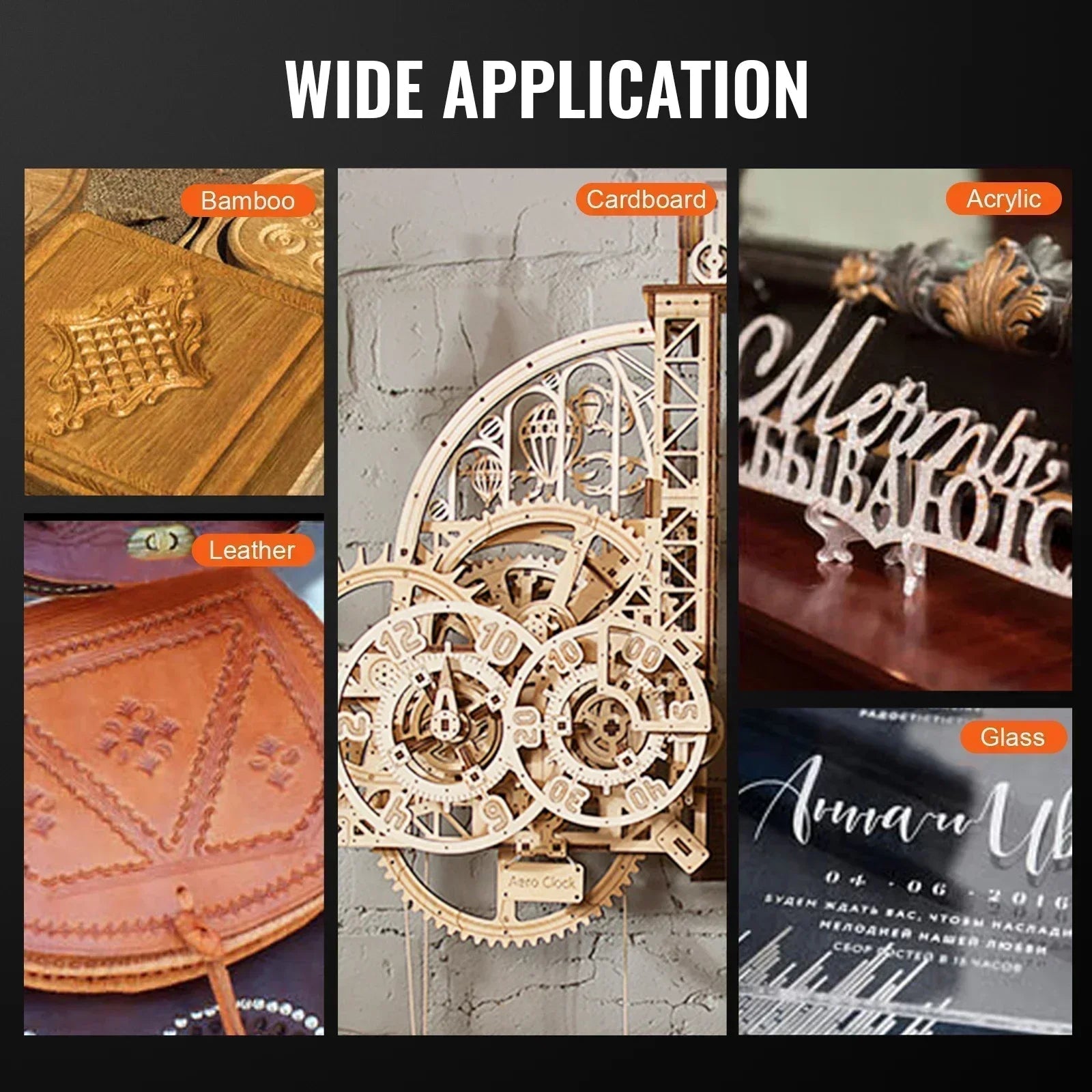 SIHAO 50W-100W CO₂ Laser Engraver with Large Work Area | Precision Cutting & Engraving for Wood, Acrylic, Glass, Leather Ai-TechWorld 