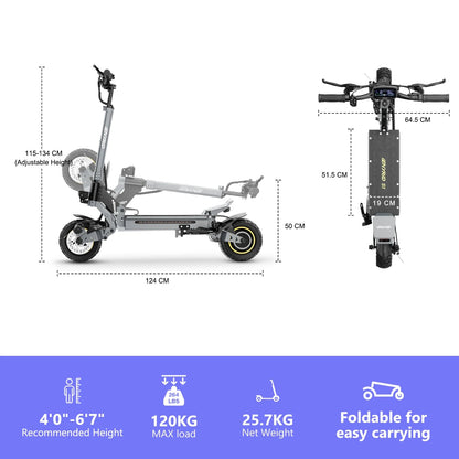 IENYRID IE-S1 Electric Scooter 800W Motor 48V15AH Lithium Battery E-Scooter 10-inch Off-road Tires Foldable E-Scooters Ai-TechWorld 