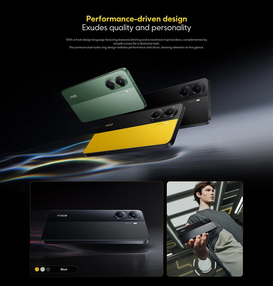 【Brand+】POCO X7 Pro Smartphone Dimensity 8400-Ultra 6000mAh 90W HyperCharge 6.67" AMOLED display NFC Xiaomi HyperOS 2 Ai-TechWorld 