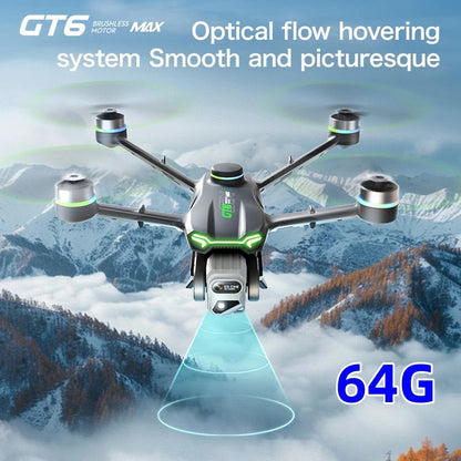 GT6 Professional Drone Long Range Flight Battery Quadcopter 4K HD Wifi Dron Aerial Photography Obstacle Avoidance Aircraft Ai-TechWorld 