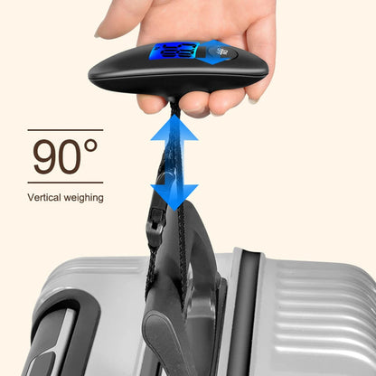 40kg/100g Portable Luggage Scale High Precision Travel Digital Hanging Scales With Webbing belt LCD Digital Electronic Luggage Ai-TechWorld 