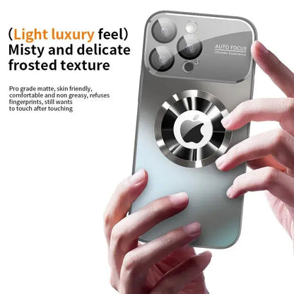 New Titanium Metallic Luxury Matte Case: iPhone Magsafe Ai-TechWorld 